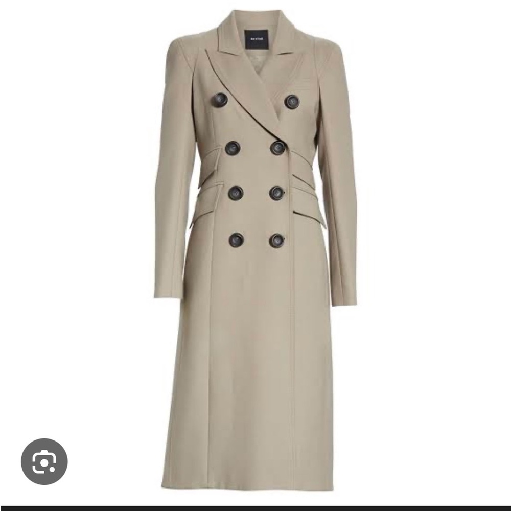 Smythe Pagoda Coat in Storm ASO Meghan Markle - Picture 13 of 14